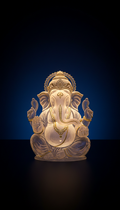 Crystal Ganesh LED Lamp