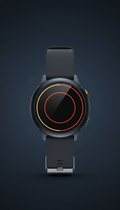 Smart watch with sapphire glass